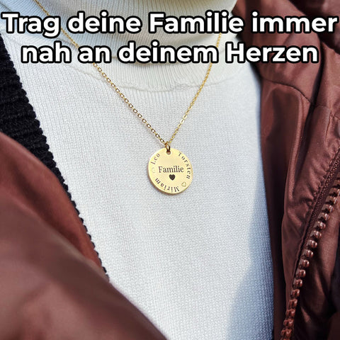 MEINE FAMILIE - GRAVURSCHMUCK