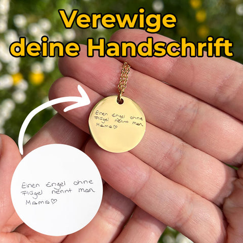 DEINE HANDSCHRIFT - GRAVURSCHMUCK